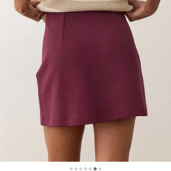NWT Marine Layer Nova Mini Skirt S Fig - Picture 2 of 13